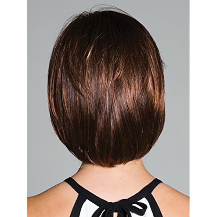 DILLARDS Women's Fashion Exotic Elegant Fluffy Short Straight Wigs (Dark Brown, Sw0016-2) - Image 3